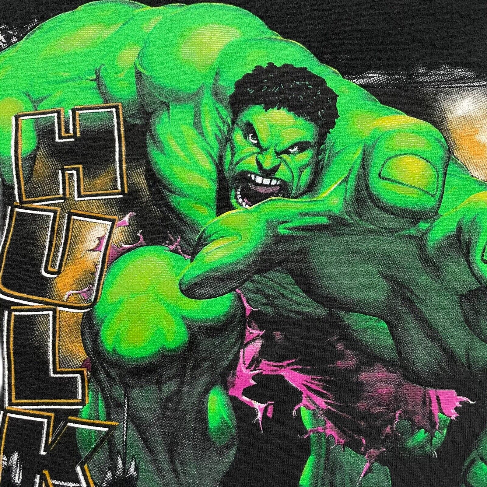Vintage Early 2000’s The Incredible Hulk shirt si… - image 3