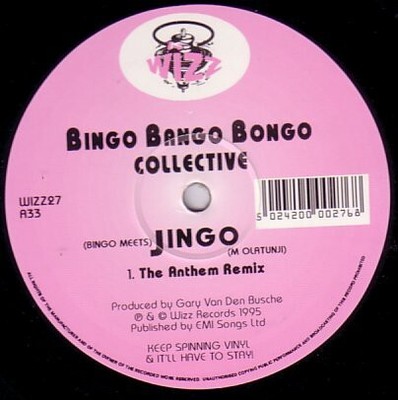 Bingo Bango Bongo Collective - (Bingo Meets) Jingo (12'')