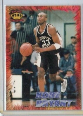 1996 Pacific Collection Kobe Bryant RR-6 Rookie RC Los Angeles