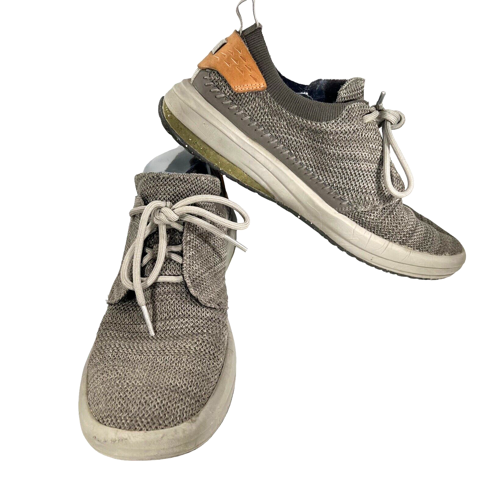 SAOLA Scarpe mocassino Merrell Gridway maglia boulder suola vibram marrone marrone chiaro uomo taglia 8