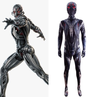 Avengers Age of Ultron Costume Cosplay Bodysuit For Kids Adult Handmade