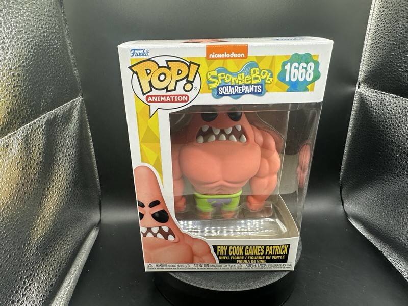 Funko Pop! Vinyl: Nickelodeon - Fry Cook Games Patrick #1668