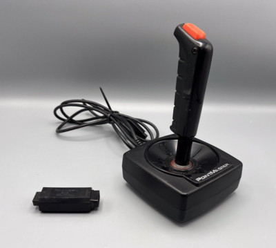 Atari Pointmaster 2600 Commodore Joystick W/ Fire Control Adapter Discwasher