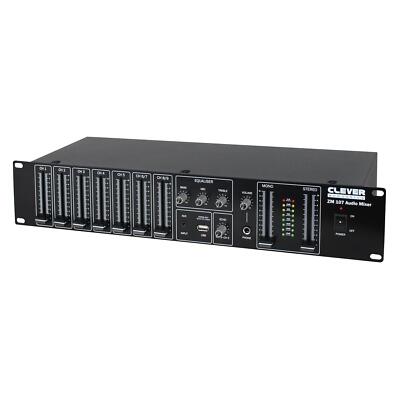Clever Acoustics ZM 107 19' Rackmount Audio Mixer