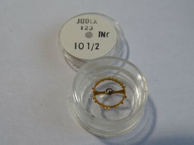 Pièce Horlogerie - Balancier Avec Spirale Judex 123 Pour Montre Incabloc