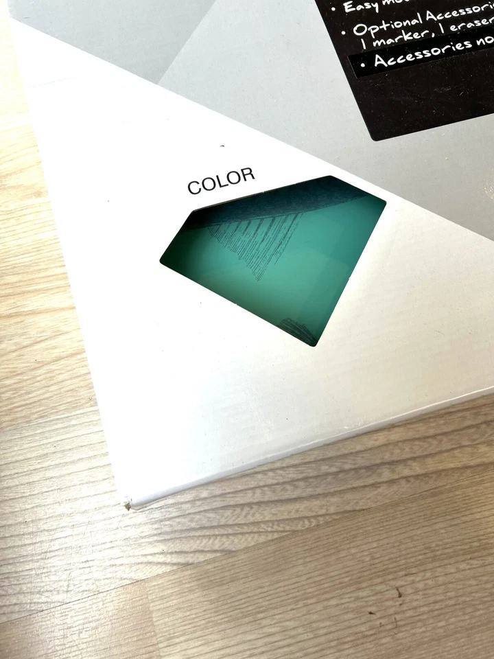 Magnetic Tempered Glass Writing Board Fish 40 X 40 cm Print Wall Art Decorative - Image 3 of 4