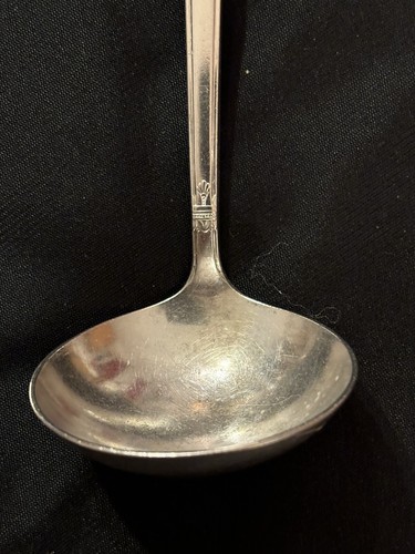1937 First Love By 1847 Rogers Bros 3 Pc Set / 9” Cold Meat Fork W/ Design - Picture 9 of 13