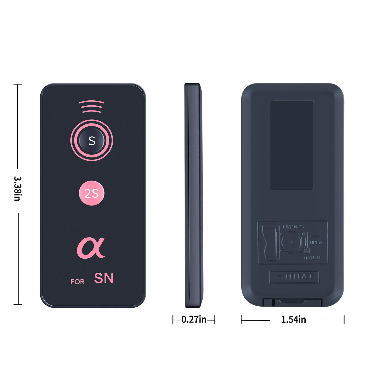 Wireless Shutter Release Remote For Sony A7R IV III II A7III A9 A7 A7R ...