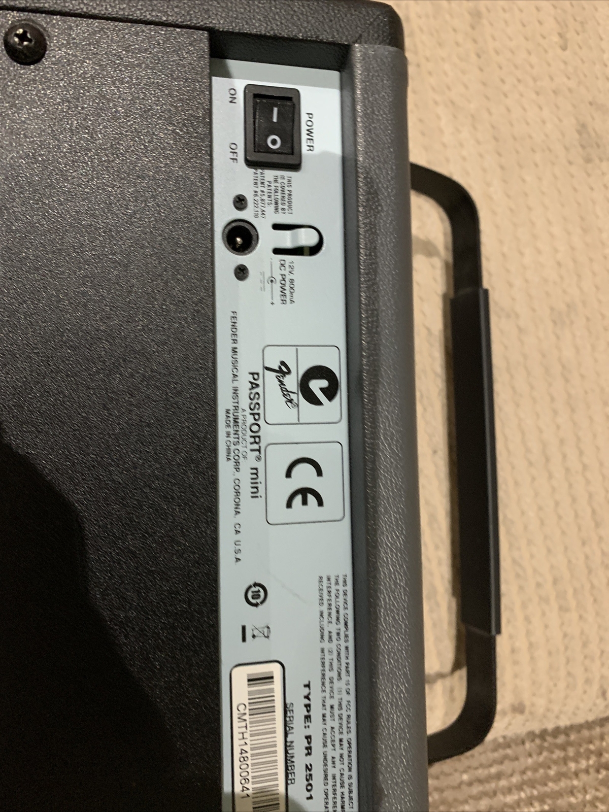 Fender Passport Mini Electric Guitar Amp eBay