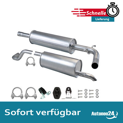 Auspuffanlage für SKODA RAPID 1.2 TSi SPACEBACK 86PS, 105PS 2012- Auspuff