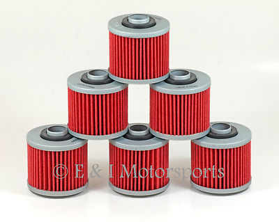 1985 YAMAHA RIVA 180 DELUXE XC XC180 XC180DN XC180DNC ***6 PACK*** OIL FILTER