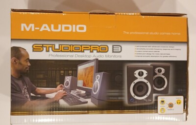 M-Audio Studiopro 3 Professional Desktop Audio Monitors 