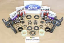 1998 - 2004 Ford F250 F350 Dana 60 4x4 Complete Front Axle Rebuild Kit # 10