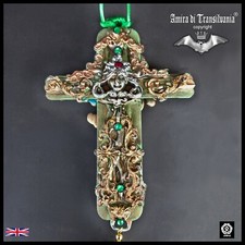 cross necklace pendant amulet jewelry wicca magic ritual celtic shaman