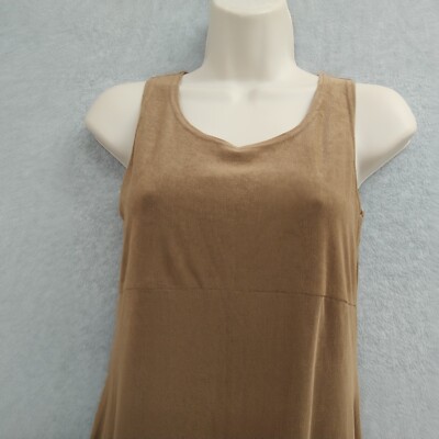 My Michelle Womens Long Dress Size 5/6 Brown Sleeveless Pullover | eBay