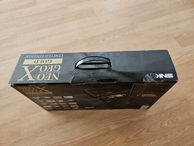 RARE SNK Playmore Neo Geo X Gold Limited Edition Black Console Brand NEW Sealed