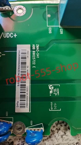 1pc Used For ABB ACS880-01 ZMAC-541 board Ship by (DHL or FedEX) 