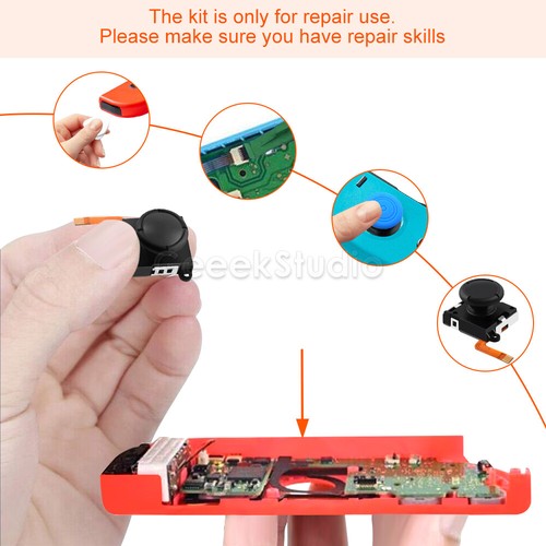Joystick Sensor Gulikit Hall para JoyCon de repuesto Nintendo Swicth sin deriva - Imagen 4 de 16