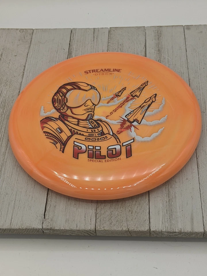 New Streamline Special Edition Neutron Pilot Putter Disc Golf Disc 174 Grams - Image 2 of 4