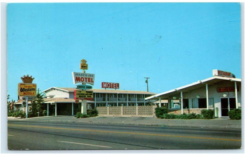 WASCO, CA California ~ Roadside WASCO INN MOTEL 1972 Kern County Postcard
