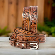Ranger Heavy Duty Texas Western Gun Leather Work Tool Belt 1.3 Thick Belt