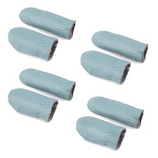 Leather Finger Protector Needle Felting Knitting Finger Thimble Guards 4 Pairs