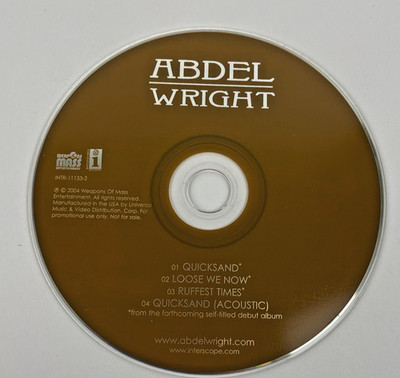 Abdel Wright    Digital Audio CD Interscope Records   2005