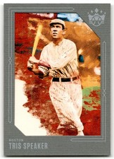 2020 Panini Diamond Kings #16 Tris Speaker Framed Gray Boston Red Sox