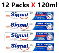 Signal Toothpaste Anti Caries Cavity Fighter by Unilever 12 Boxes X 120ml