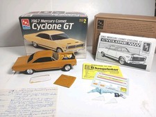 Amt Ertl 1967 Mercury Comet Cyclone Gt 125 Scale Model Kit Built Up Junkyard