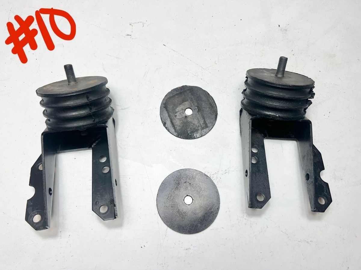 84-87 Jaguar XJ6 Series III Right Left Engine Mount w/ Bracket Set