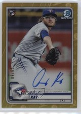 2020 Bowman Chrome Rookie Auto Gold Refractor /50 Anthony Kay #CRA-AK Auto 8b5
