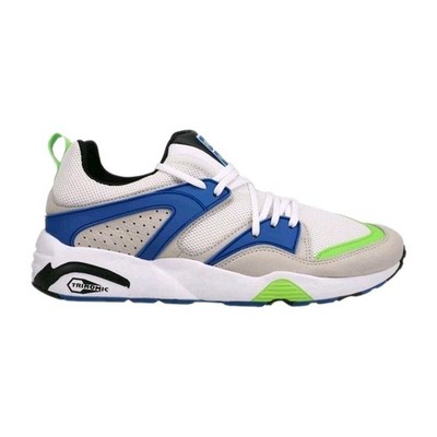 PUMA Blaze Of Glory ''Reverse Classic'' Men's Size 9.5 Blue Green White 383532 02