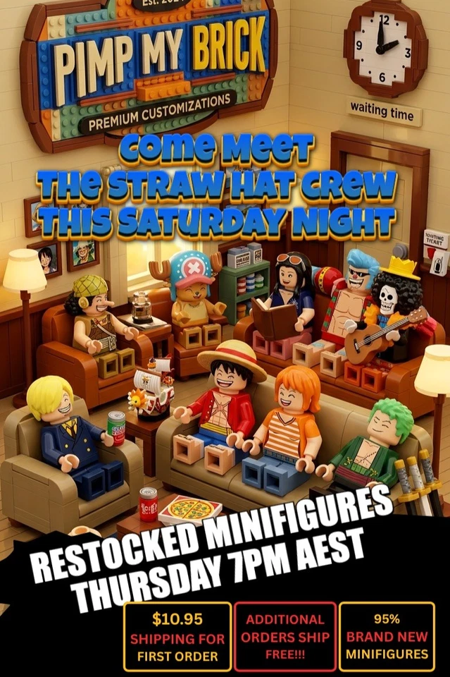 FIGURE IT OUT! The Ultimate Minifigures Sale - FEATURING ONE PIECE CREW