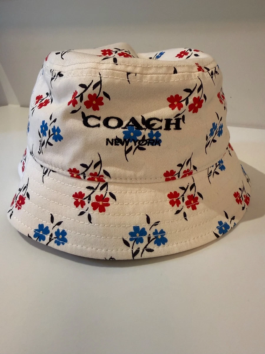 COACH Karee Newsboy Canvas/Patent Woman Hat Coach Women main image 3