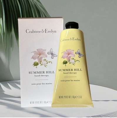 Crabtree & Evelyn Summer Hill Hand Therapy 100g 3.5 oz  New Boxed