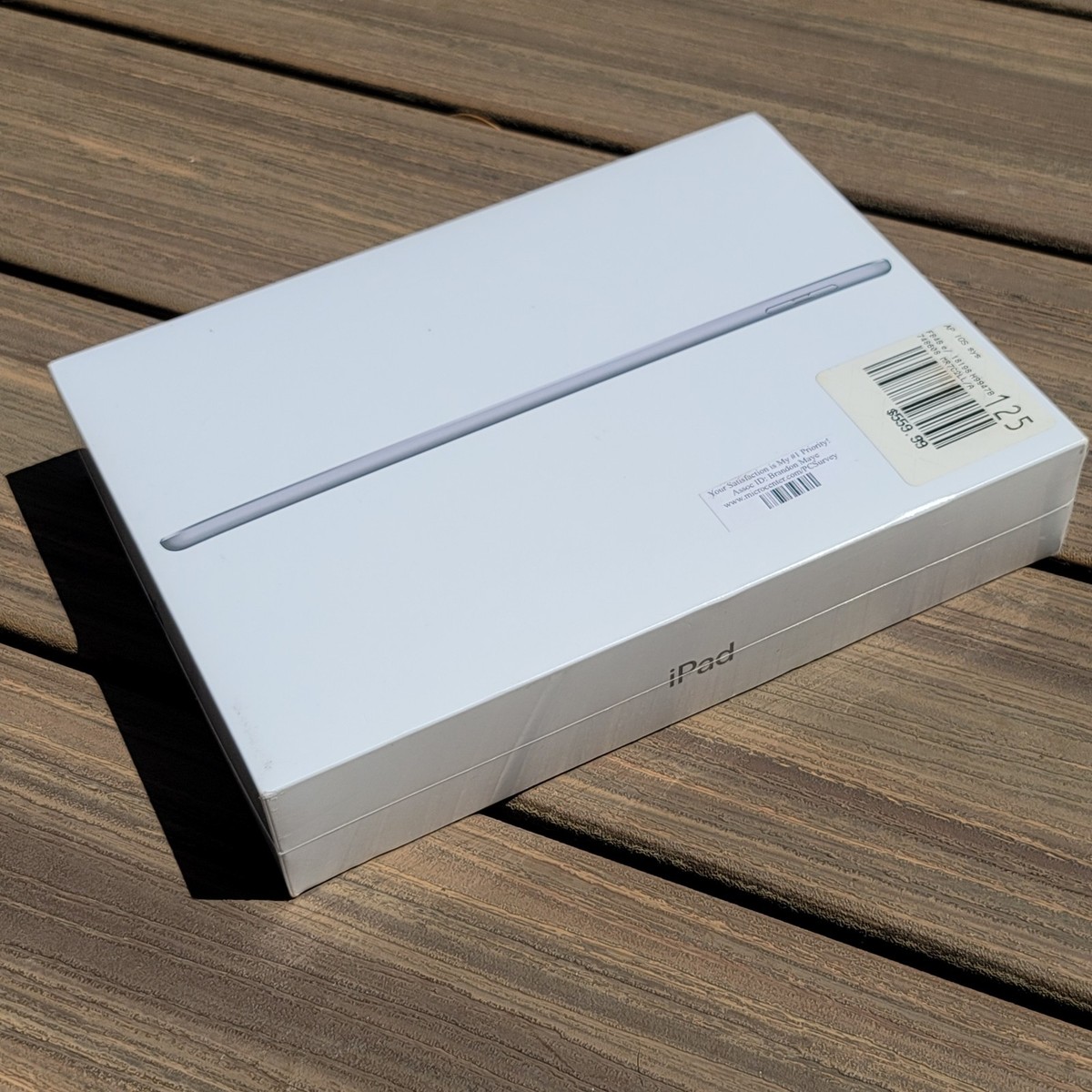 iPad(6th Generation)完動品 ※本体と箱のみ、付属品なし Apple iPad (6th Generation) A1954 128 GB, Wi-Fi + 4G, 9.7 in