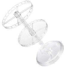 Rotating Earring Holder Earrings Storage Stands Jewelry Organizer