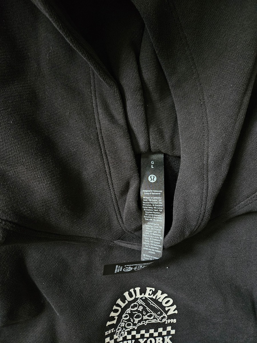 EXLUSIVE Lululemon Soho Pizza 5K Hoodie - Large | eBay