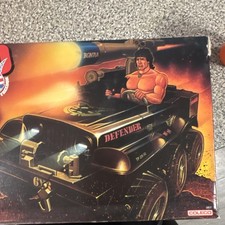 Coleco Rambo The Force of Freedom Defender 6X6 Black Assault Vehicle Toy