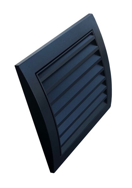 LüFtungsgitter Anthrazit 15 X 15 Cm Mit Insektenschutz, Montagematerial-image