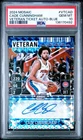 Cade Cunningham Optic Contenders Veteran Ticket Blue Prizm Auto /35 PSA 10 POP10
