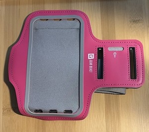 Gear Beast Water Resistant Running Armband Standard Phone-W/Key Holder/Reflect