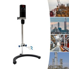 Electric Overhead Stirrer Max.40L Digital Lab Mixer Time & Speed Adjustable 120W