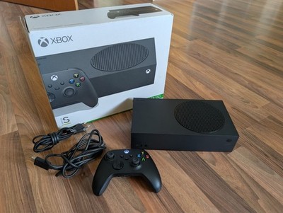MICROSOFT XBOX SERIES S 1TB + SCHWARZ + CONTROLLER + KABEL + OVP + CARBON BLACK