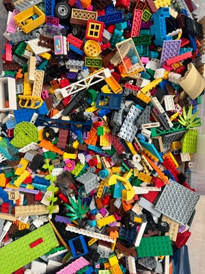 #ad LEGO Parts Pieces Plates Doors Windows Wheels Building Blocks CLEAN Bulk Lot 2lb $29.00