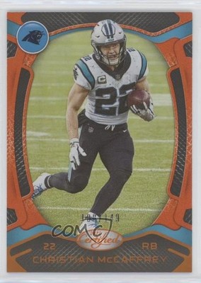 2021 Certified Mirror Orange /149 Christian McCaffrey #81 0q21