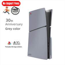 Limited PS5 PlayStation 5 Slim Face Plate Cover 30th Anniversary Inspired Shell