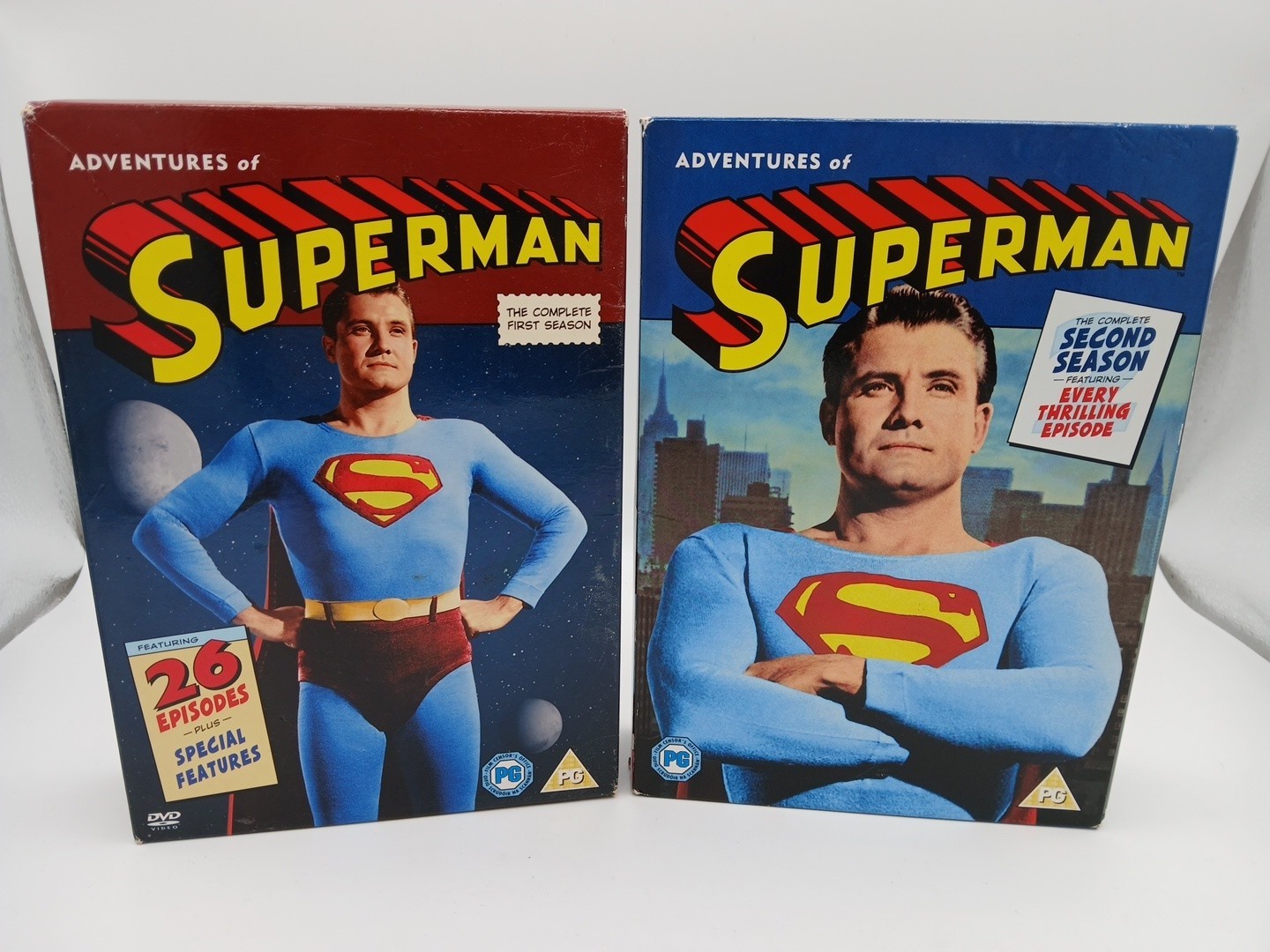 Adventures of Superman- Seasons 1 & 2 (DVD 2006) George Reeves