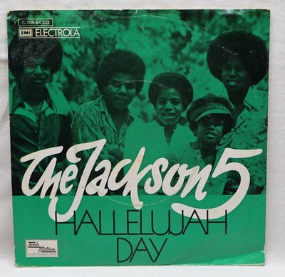 The Jackson 5   Hallelujah Day - 45 RPM Single 7''